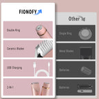 ✨ ✨ Rechargeable 2-in-1 Body and Facial Epilator ❤️