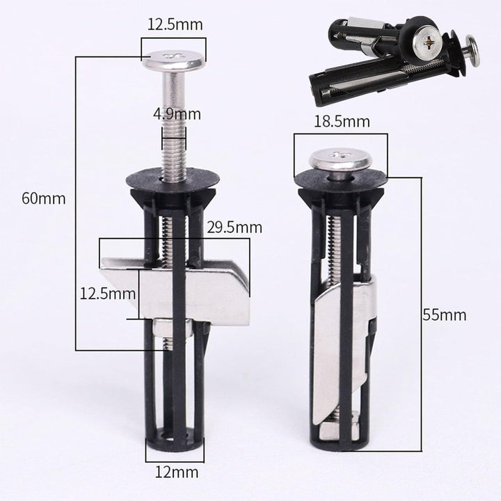 ✨ 2 Set Heavy Duty Toilet Seat Bolts Kit 🚽