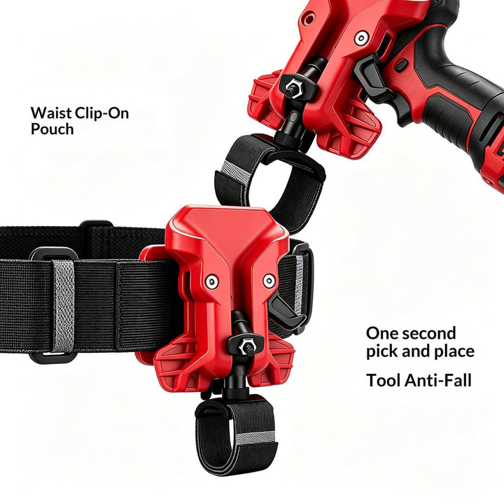 🔨 Portable Self-Locking Power Tool Holster 🔥 🔥