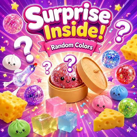 2026 Squishy Advent Calendar, 25 Day Christmas Countdown