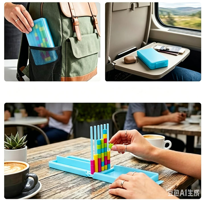 Mini Color Stack Game,Colorstack Challenge Game Travel Size