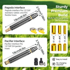 High Pressure Power Washer Nozzle with Connector Set ✨