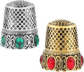 Sewing Thimbles Metal Finger Protector Quilting Craft Accessories