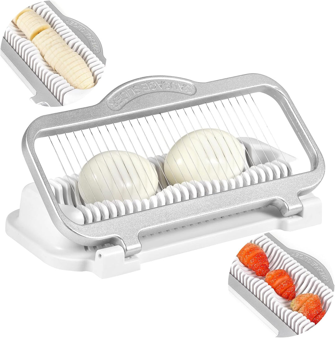 🍓 🍌 Larger Banana Slicer Egg Slicer for Hard Boiled Eggs 🥚 🥚