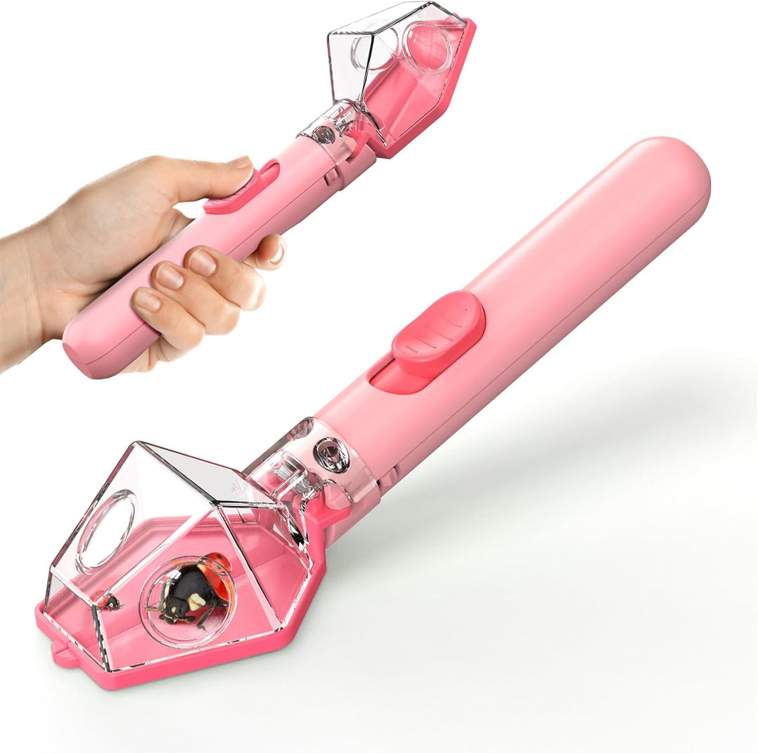 🐜 Bug Catcher for Kids 🐝 Insect Trap Kit with 6X Magnifier Glass 🐛 STEM Educational Exploration Tool for Indoor and Outdoor