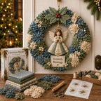 Plymagic DIY Poke Art Kit - Fabric Poke Wreath