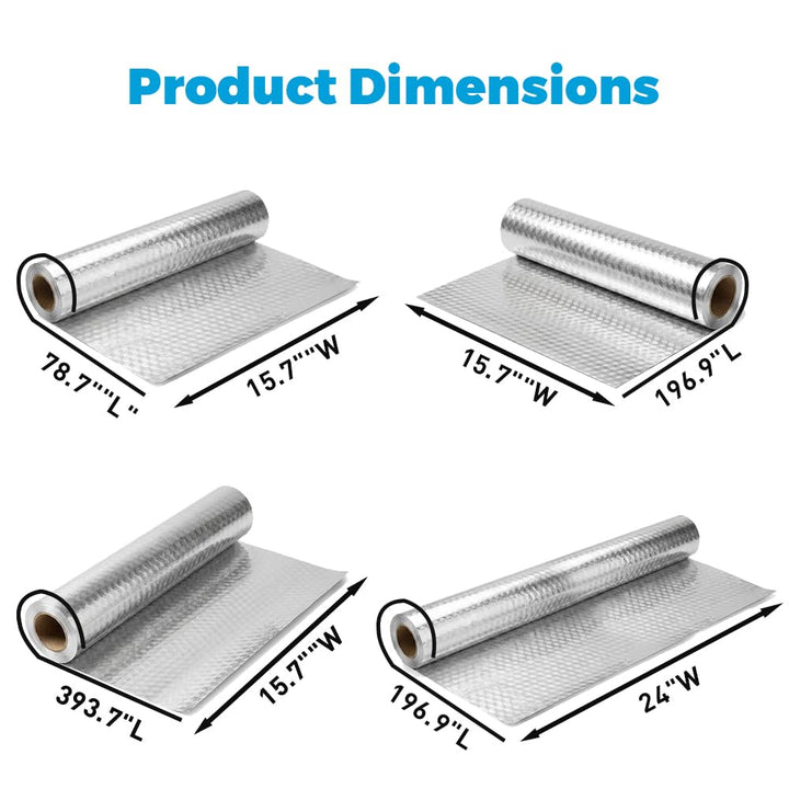 Stainless Steel Kitchen Oil-Proof Adhesive Wallpaper Roll ✨✨