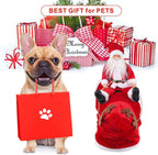Santa Dog Costume-Christmas Pet Coat