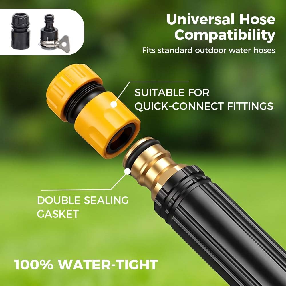 High Pressure Power Washer Nozzle with Connector Set ✨
