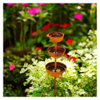 🐦 Rain Catcher Bird Bath Stake 🦋
