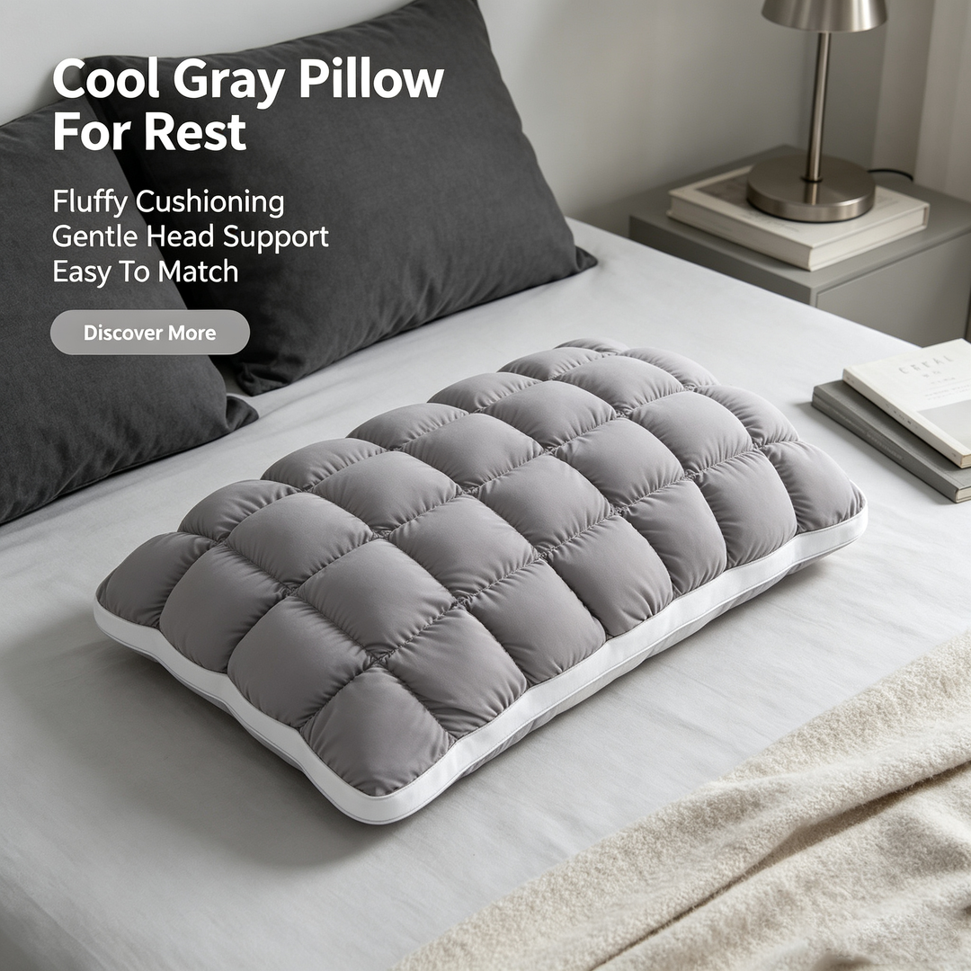 🔥 🔥Cooling Marshmallow Puff Pillow 🛌 ✨
