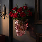 🔥  🔥 Gothic Skull Wall Vase 💀 Hanging Planter for Any Flower 🌸