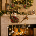 🔥Handmade Christmas Stained Glass Window Hanging🔥