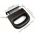 🥩 Meat Tenderizer with 48 Stainless Steel Ultra Sharp Needle Blades
