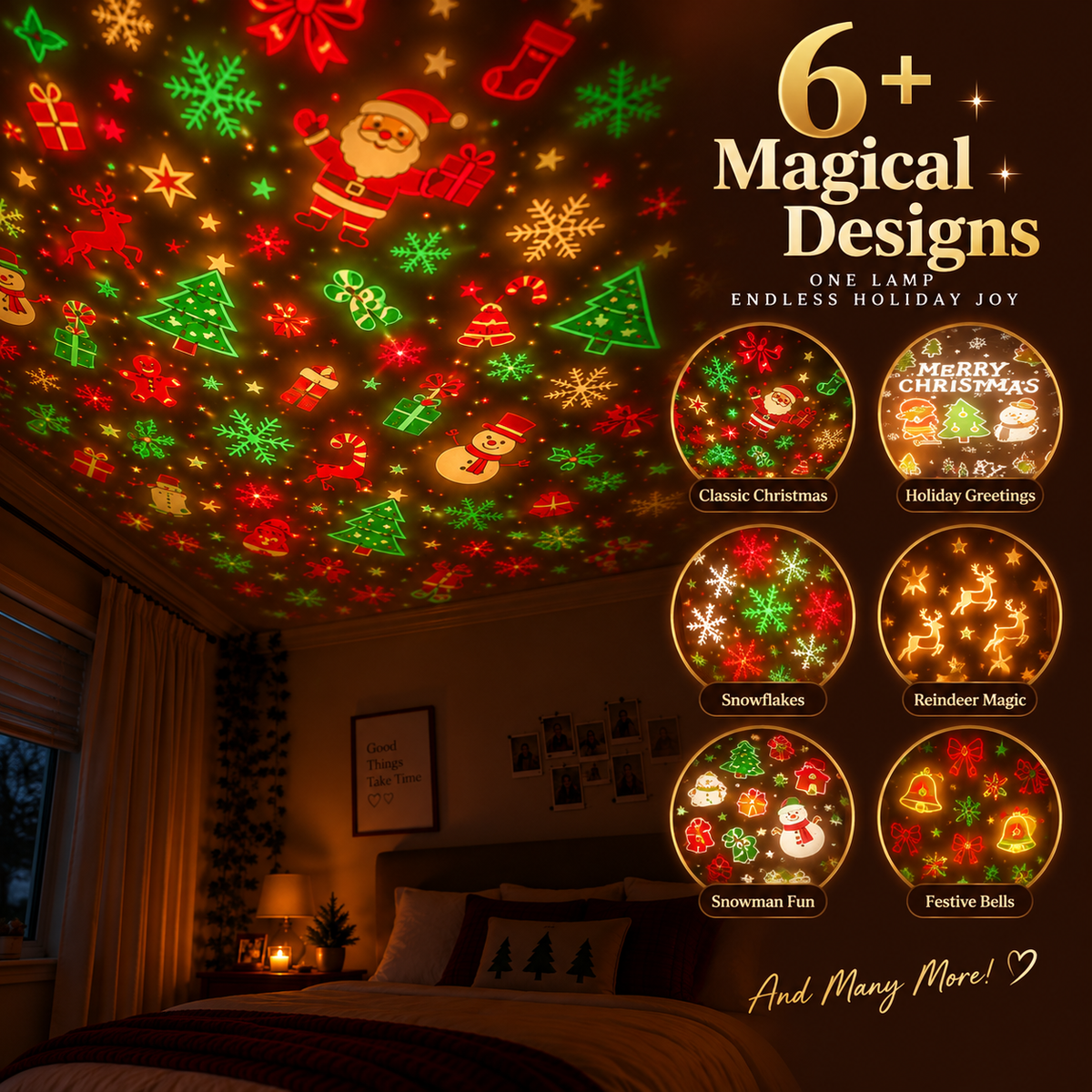 Magical Christmas Projector Gift