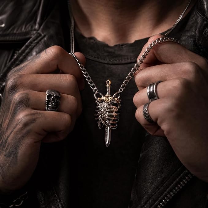 Gothic Steampunk Pendant（Pendant only, without necklace）
