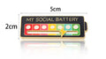 Pin Batería Social - Effectively avoid social awkwardness