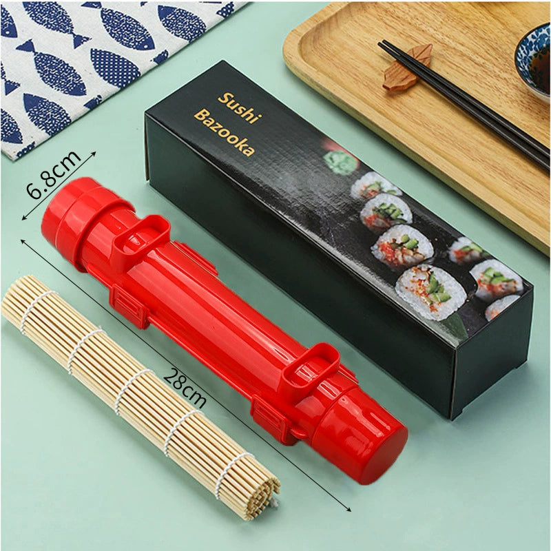 Sushi bazooka sushi maker Kit With Sushi Rolling Mat,Sushi Roller Mold