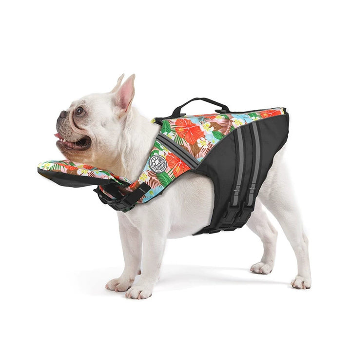🐶 🐶 Dog Life Jacket ❤️ Reflective Dog Life Vest with Removable Neck Float & High Buoyancy for Swimming and Boating 🔥 🔥