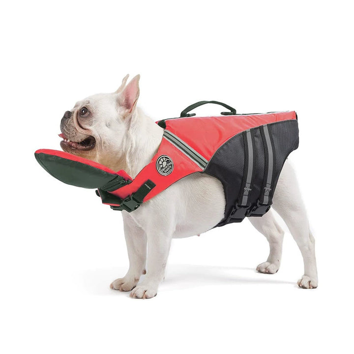 🐶 🐶 Dog Life Jacket ❤️ Reflective Dog Life Vest with Removable Neck Float & High Buoyancy for Swimming and Boating 🔥 🔥