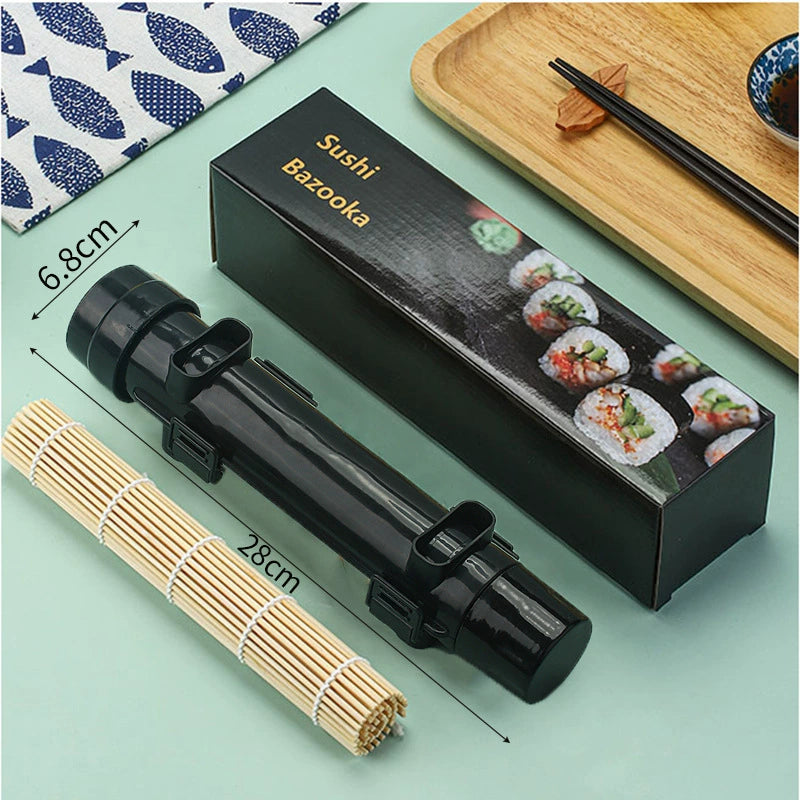Sushi bazooka sushi maker Kit With Sushi Rolling Mat,Sushi Roller Mold