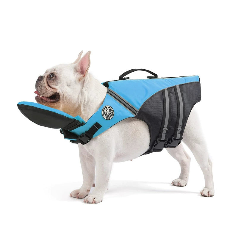 🐶 🐶 Dog Life Jacket ❤️ Reflective Dog Life Vest with Removable Neck Float & High Buoyancy for Swimming and Boating 🔥 🔥