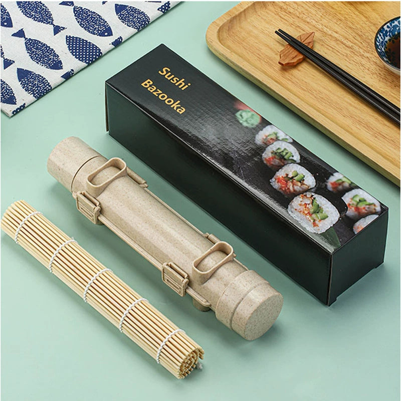 Sushi bazooka sushi maker Kit With Sushi Rolling Mat,Sushi Roller Mold