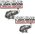 Fishing Special 🎣 Edition Premium 3D Metal Vehicle Emblem Badge