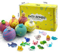 6Pcs Exploding Bath Bomb, Children's Bath Bomb (with small toys)