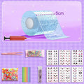 DIY Craft Creative Blow Bubbles Double Sided Tape，Clear Nano Tape,  with Sequin Removable