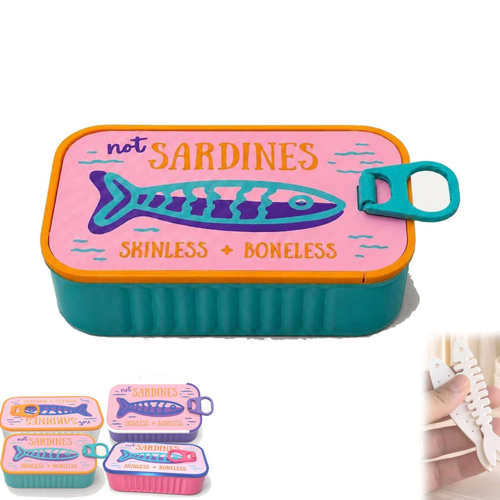 Sardine Tin Jewelry Box, 3d Printed Sardine Tin Like Jewelry Case