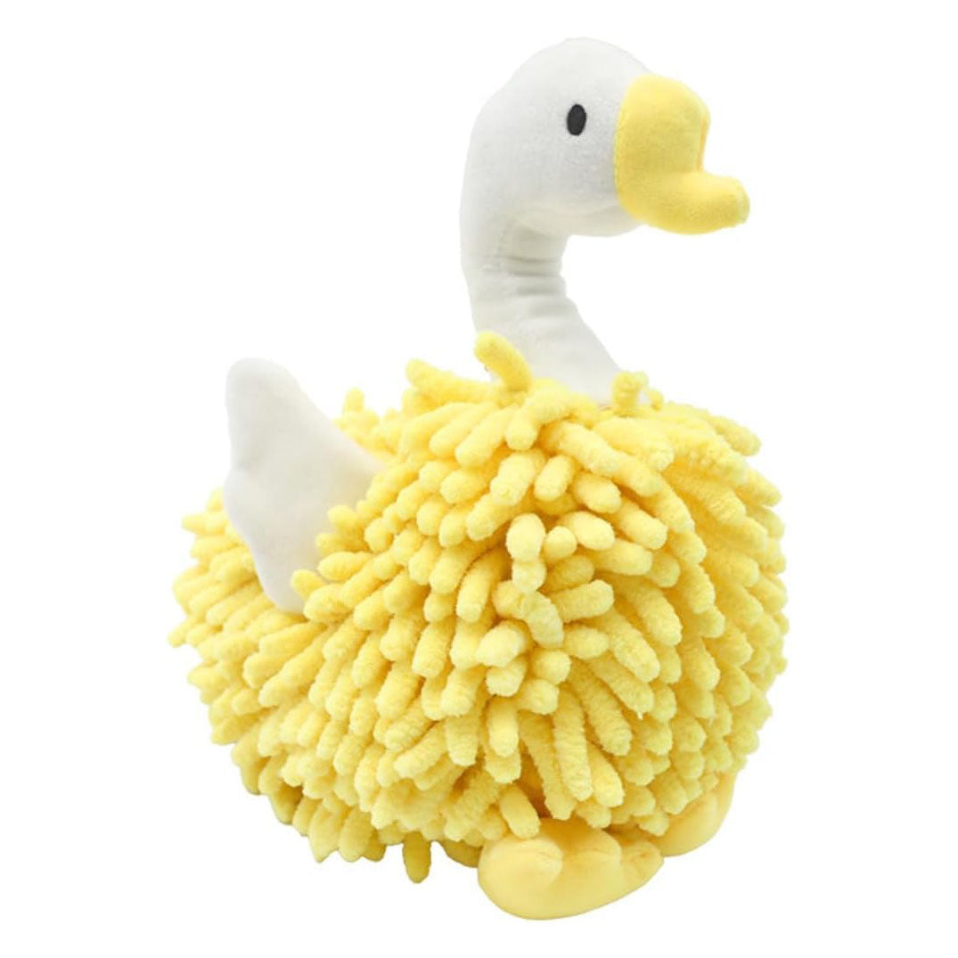 🦢 Swan Cartoon Swan Fuzzy Ball Hand Towels