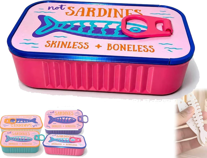 Sardine Tin Jewelry Box, 3d Printed Sardine Tin Like Jewelry Case