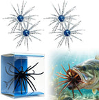 🐟 Urchin Baits for Bass Fishing 🎣 4PCS Sea Urchin Bass Bait