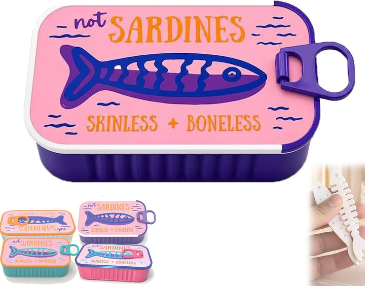 Sardine Tin Jewelry Box, 3d Printed Sardine Tin Like Jewelry Case