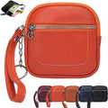 ✨ Square Leather Mini Card Wallet 👛 Coin Purse