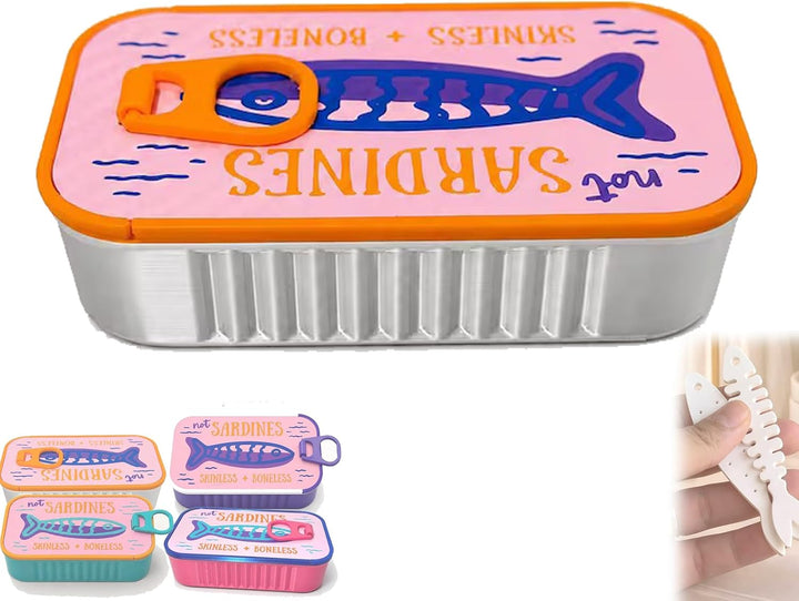Sardine Tin Jewelry Box, 3d Printed Sardine Tin Like Jewelry Case