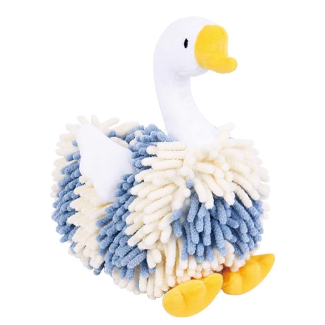 🦢 Swan Cartoon Swan Fuzzy Ball Hand Towels