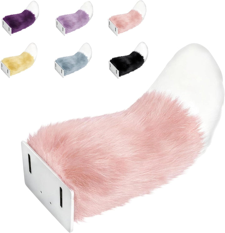 Remote Control Electric Wagging Plush Tail, Cute Animal Trunk Decoration