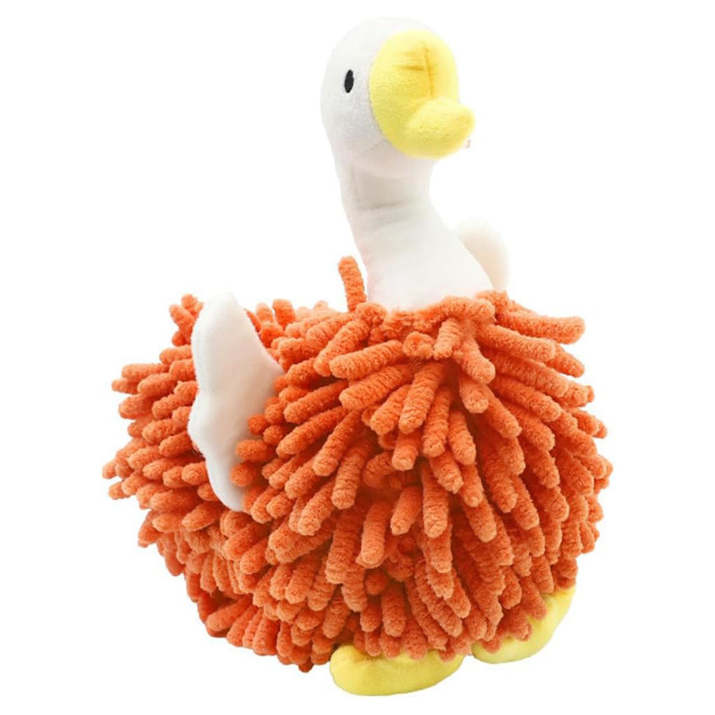 🦢 Swan Cartoon Swan Fuzzy Ball Hand Towels