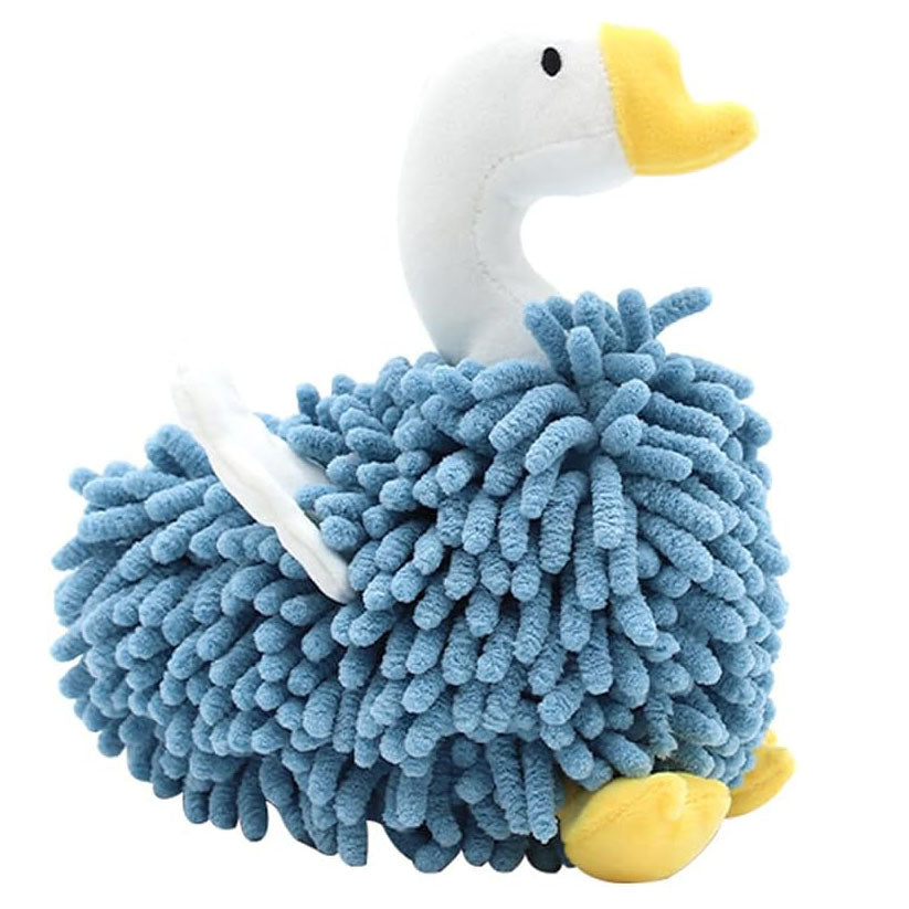🦢 Swan Cartoon Swan Fuzzy Ball Hand Towels