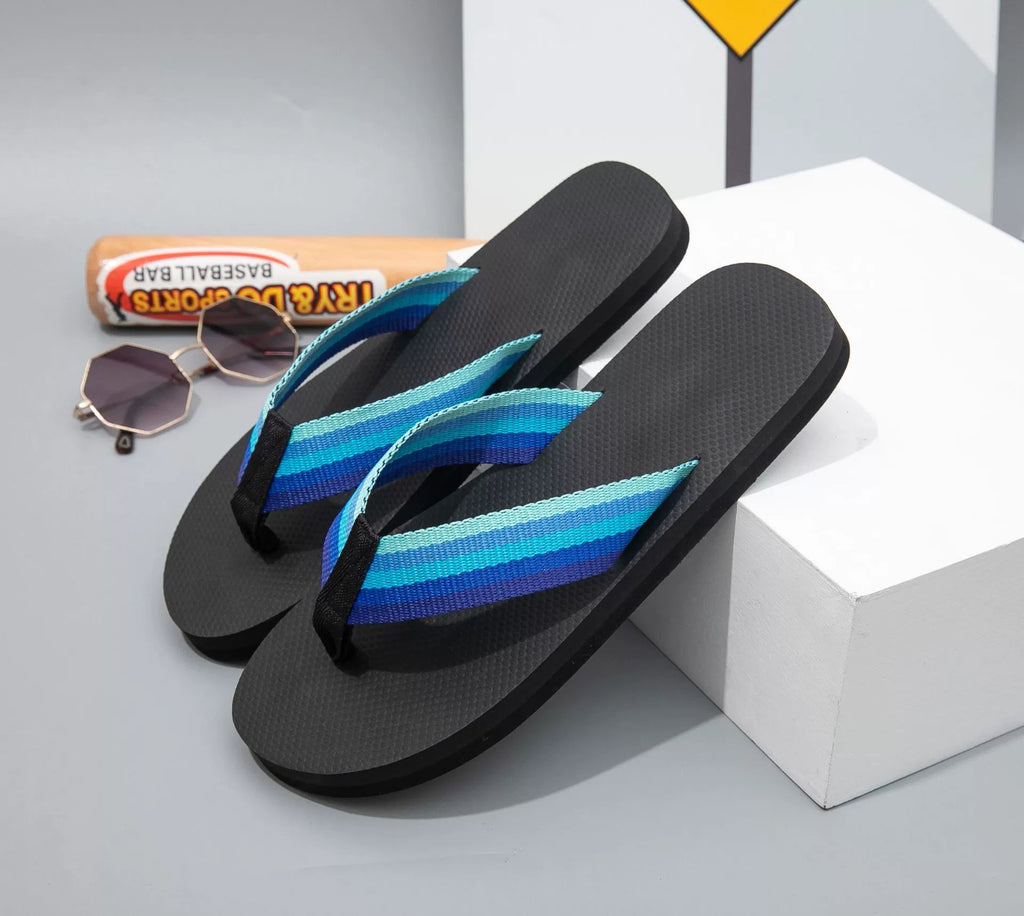 Funny Non Slip Quick-Dry Beach Flip Flops (Hidden Design)