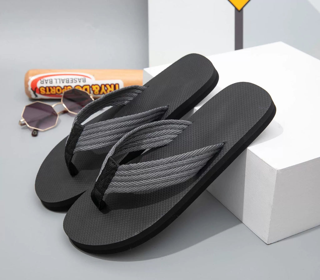 Funny Non Slip Quick-Dry Beach Flip Flops (Hidden Design)