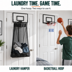 2-in-1 Basketball Laundry Hoop