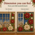 Pre-Punched 3D Christmas Yarn Art Kit