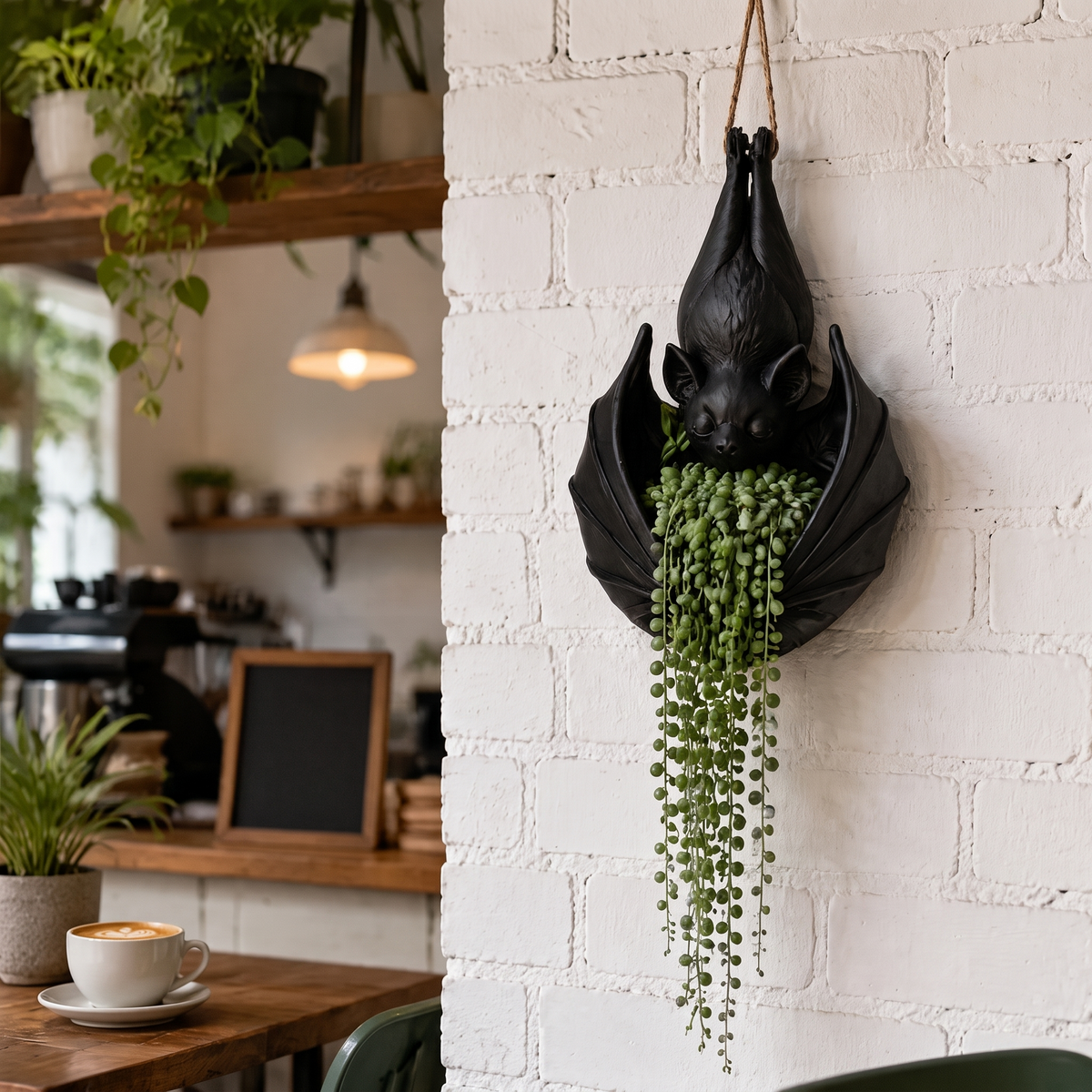 NocturneBloom-Bat Flower Pot