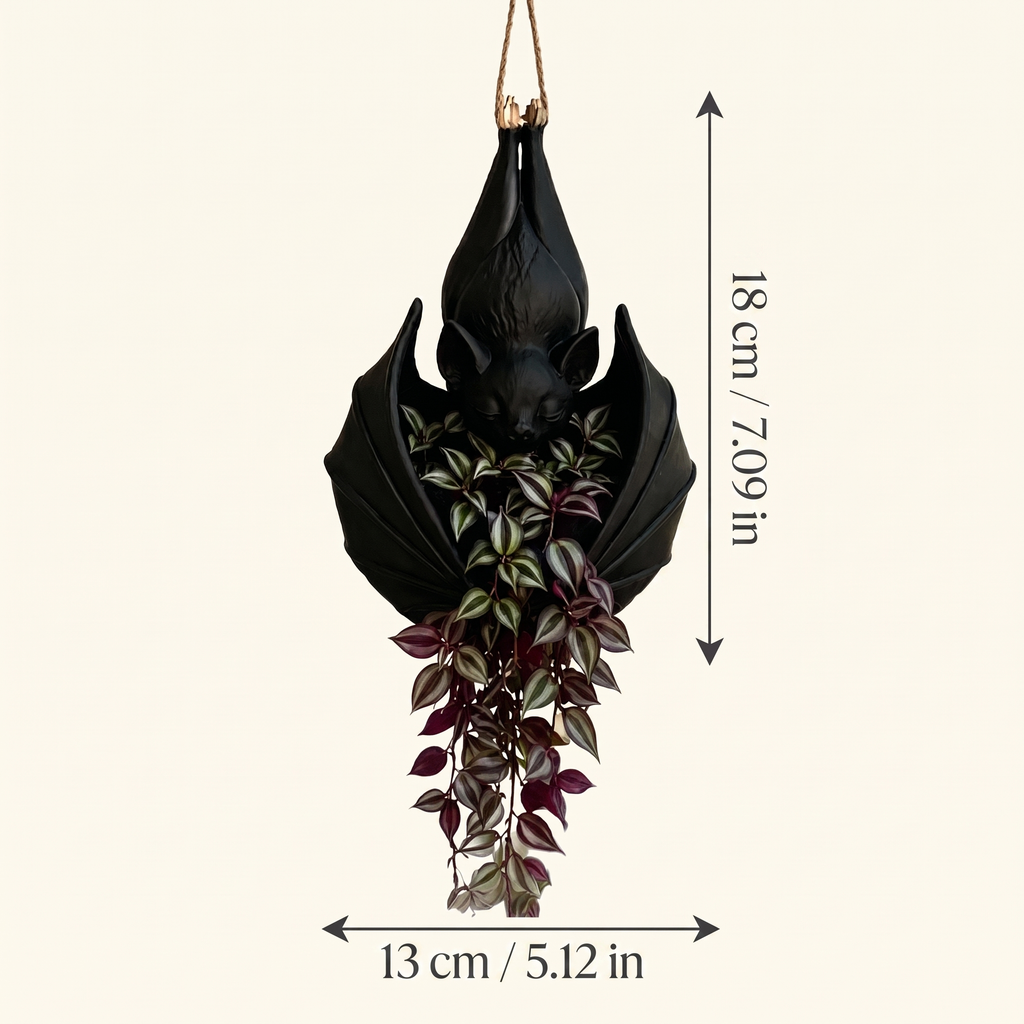 NocturneBloom-Bat Flower Pot