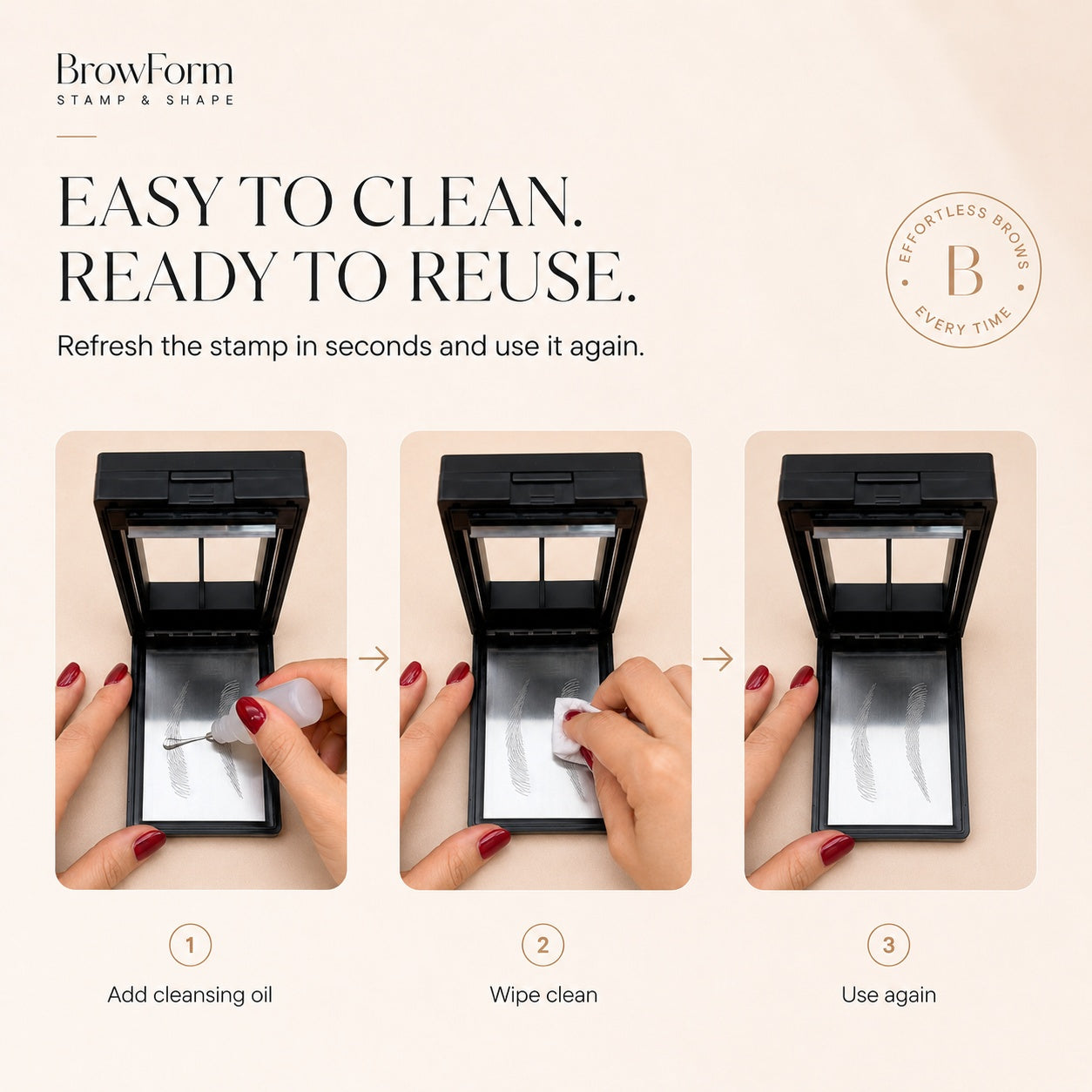 Brow Form Stamp