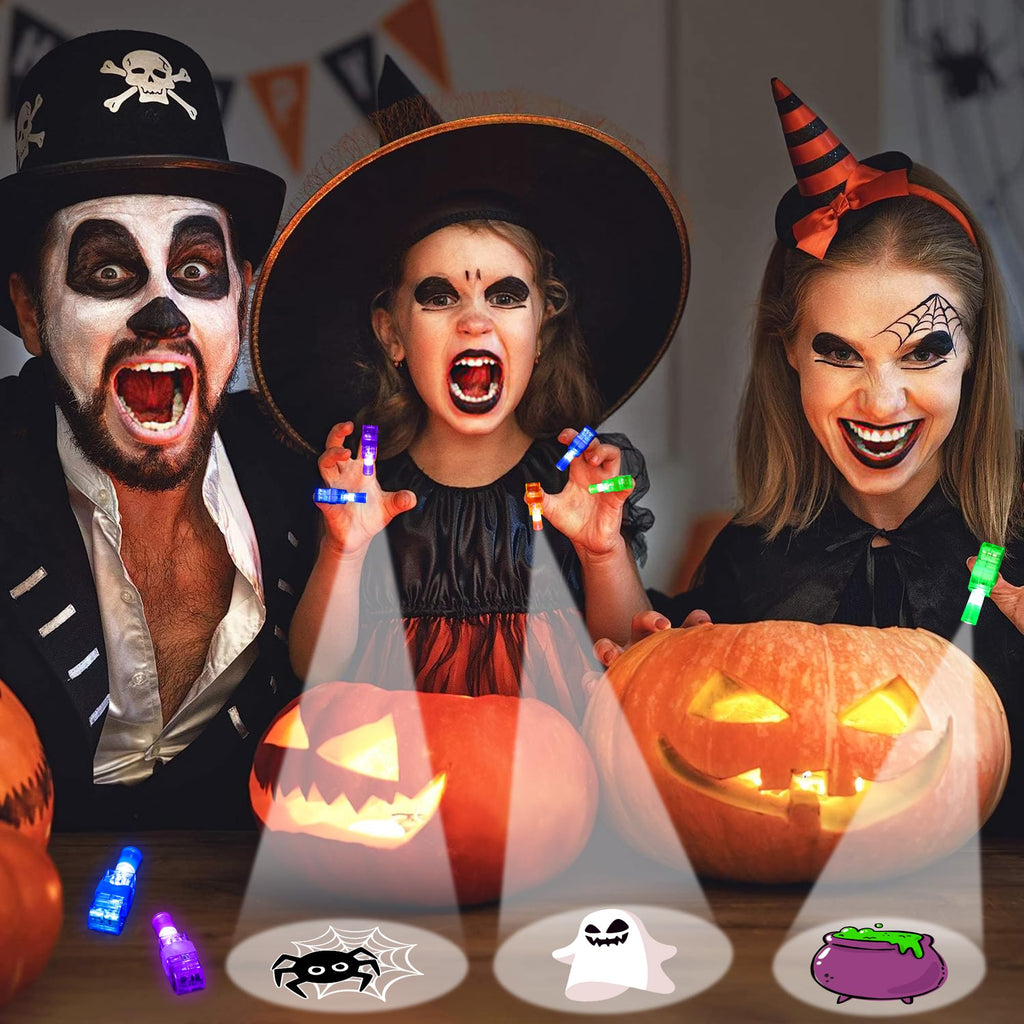 Halloween fingertip projector