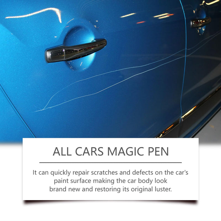 All Cars Magic Pen,Scratch Remover Pen,Black Car Paint Scratch Repair 3pcs